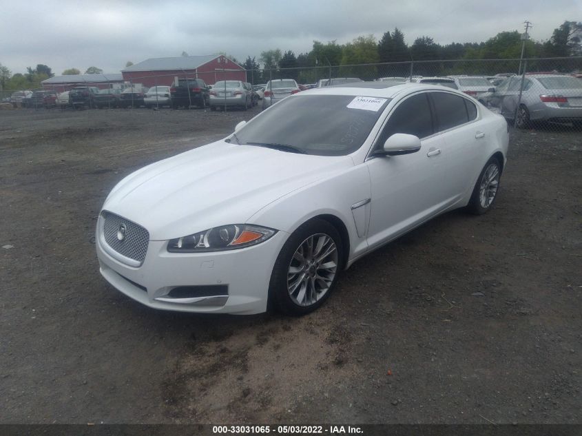 2013 JAGUAR XF V6 RWD SAJWA0E71D8S90741