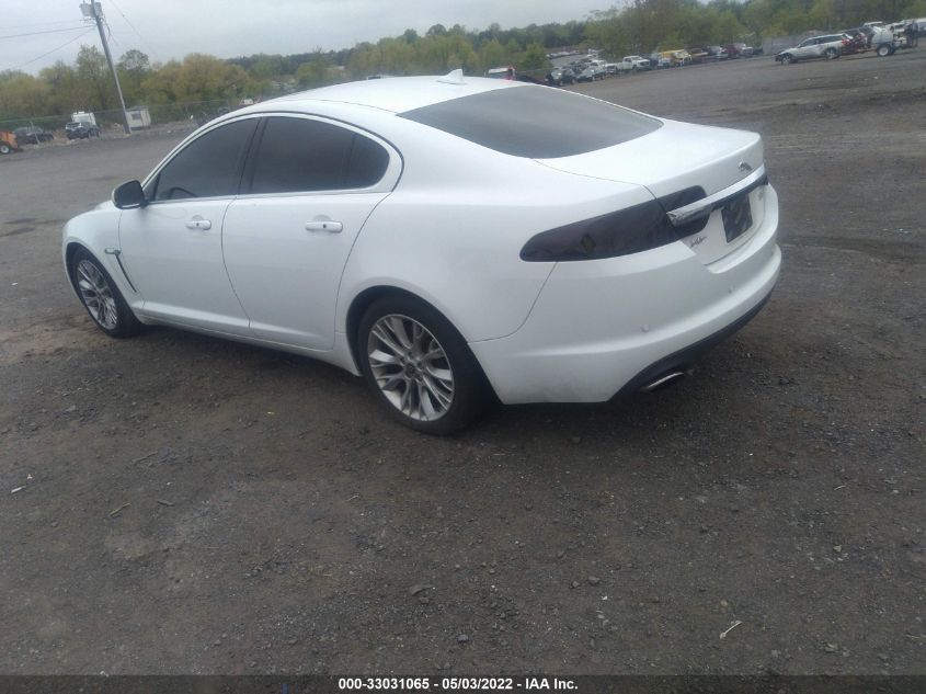2013 JAGUAR XF V6 RWD SAJWA0E71D8S90741