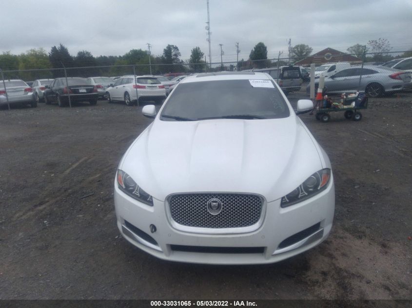 2013 JAGUAR XF V6 RWD SAJWA0E71D8S90741