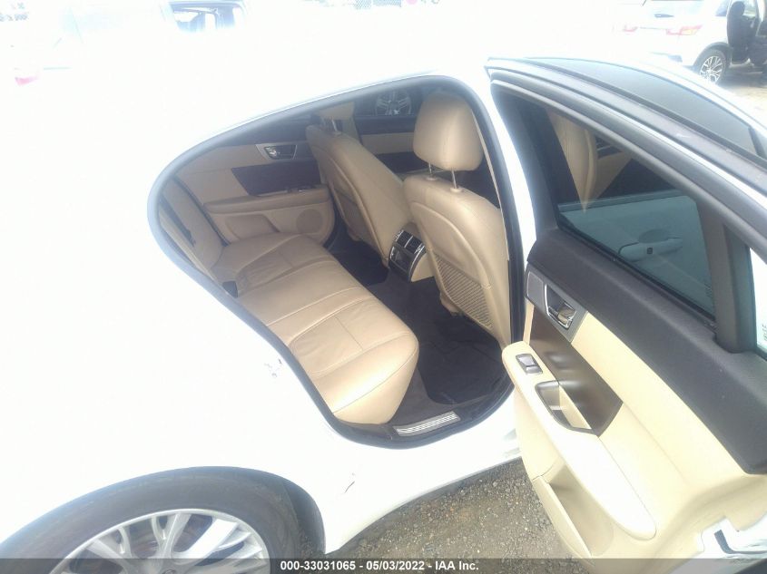 2013 JAGUAR XF V6 RWD SAJWA0E71D8S90741