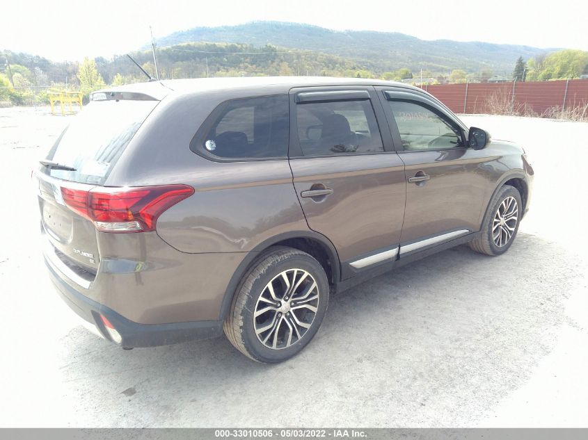 2016 MITSUBISHI OUTLANDER SE/SEL/ES JA4AZ3A38GZ007167