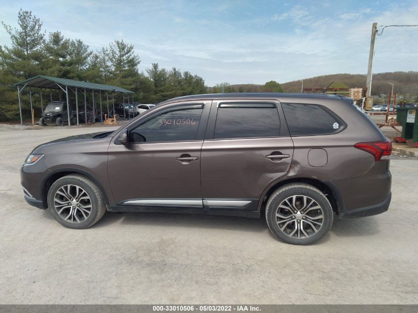 2016 MITSUBISHI OUTLANDER SE/SEL/ES JA4AZ3A38GZ007167