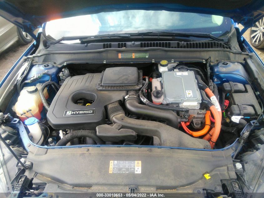 2018 FORD FUSION HYBRID SE 3FA6P0LU3JR249291