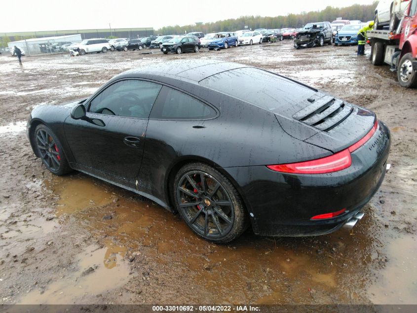 2013 PORSCHE 911 CARRERA WP0AB2A93DS120845