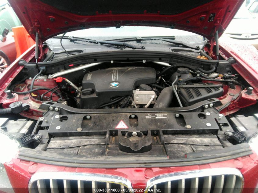 2014 BMW X3 XDRIVE28I 5UXWX9C56E0D36374