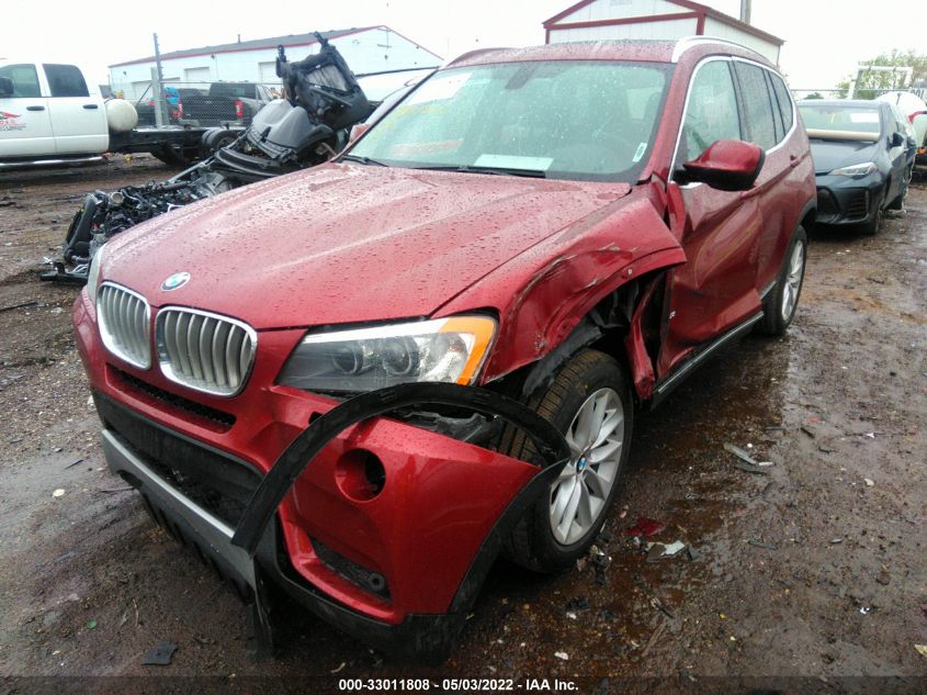 2014 BMW X3 XDRIVE28I 5UXWX9C56E0D36374