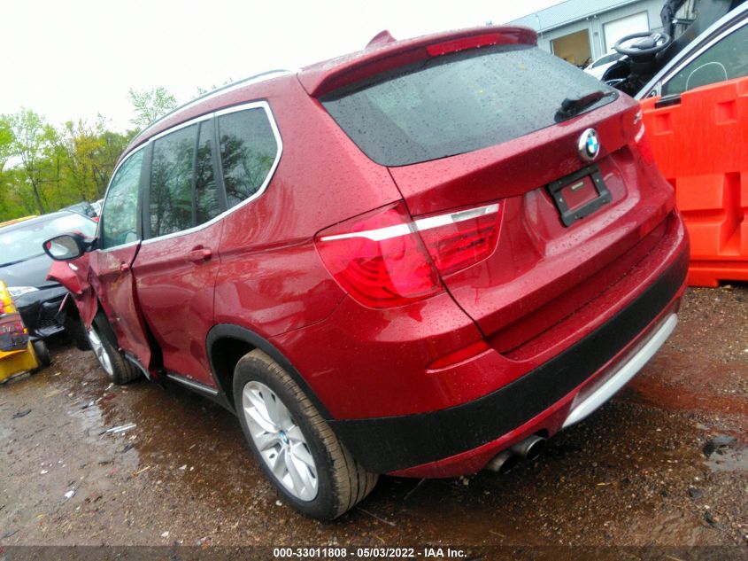 2014 BMW X3 XDRIVE28I 5UXWX9C56E0D36374