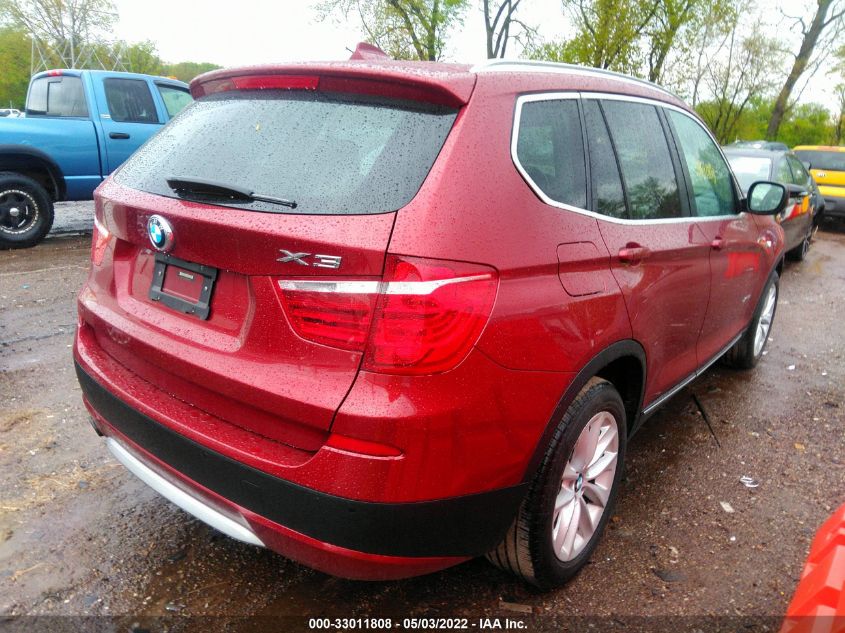 2014 BMW X3 XDRIVE28I 5UXWX9C56E0D36374