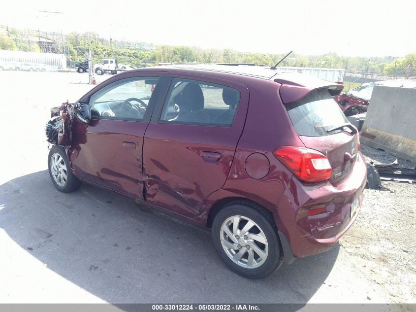 2018 MITSUBISHI MIRAGE SE ML32A4HJ3JH006178