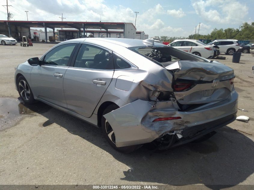 2021 HONDA INSIGHT EX 19XZE4F53ME001370