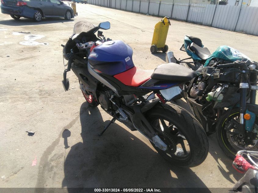 2021 APRILIA RS zd4ksua02ms000119