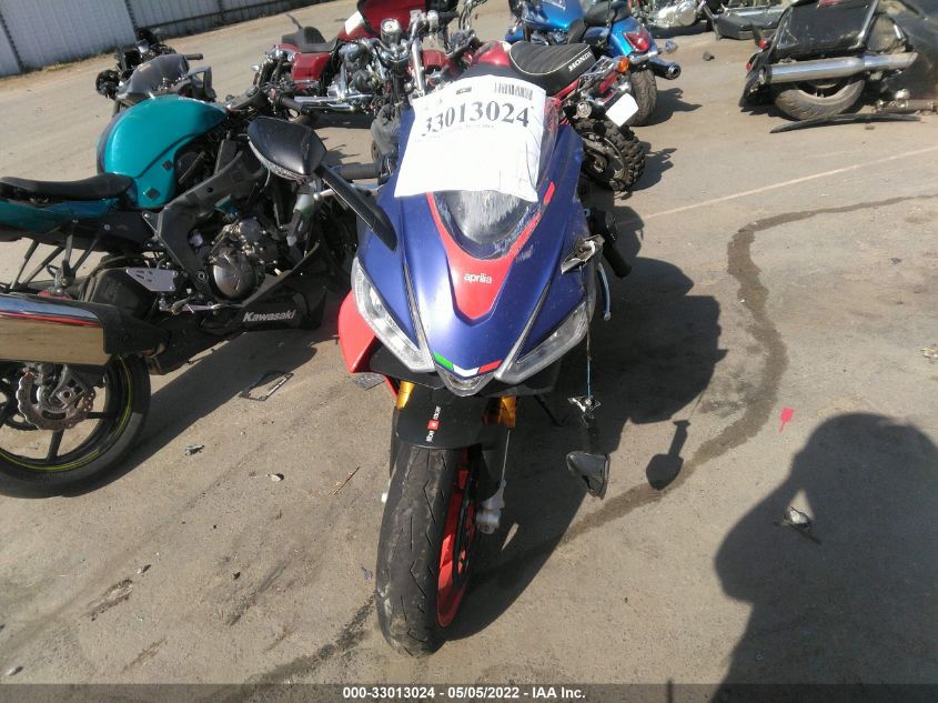 2021 APRILIA RS zd4ksua02ms000119
