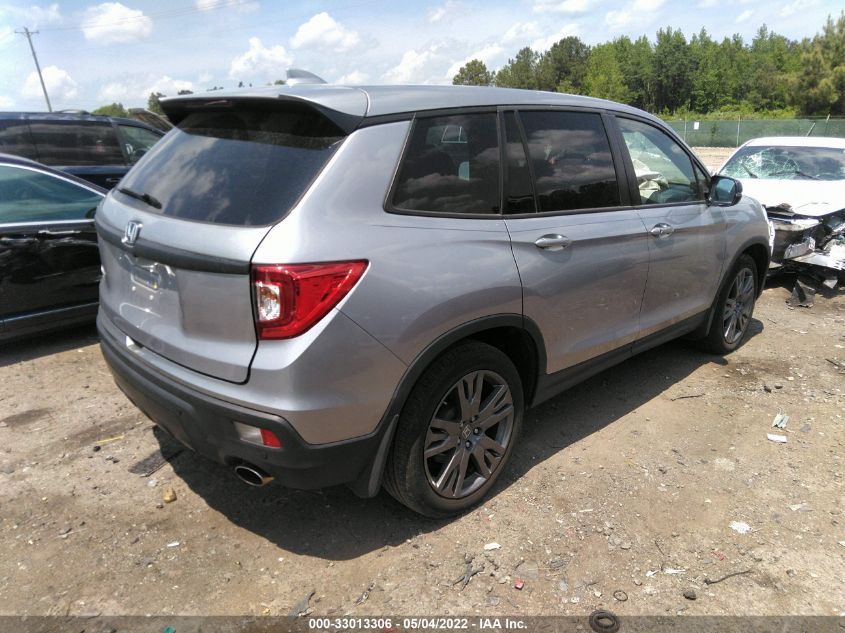 2019 HONDA PASSPORT EX-L 5FNYF7H54KB010089