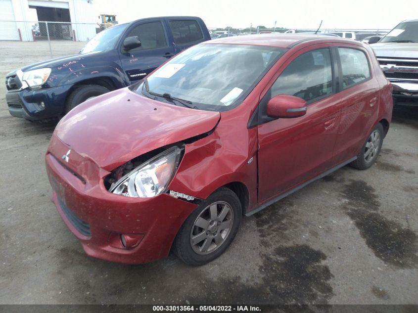 2015 MITSUBISHI MIRAGE ES ML32A4HJ2FH014215