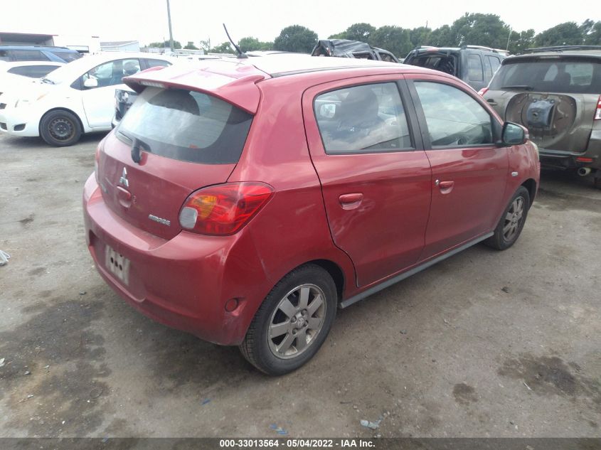 2015 MITSUBISHI MIRAGE ES ML32A4HJ2FH014215
