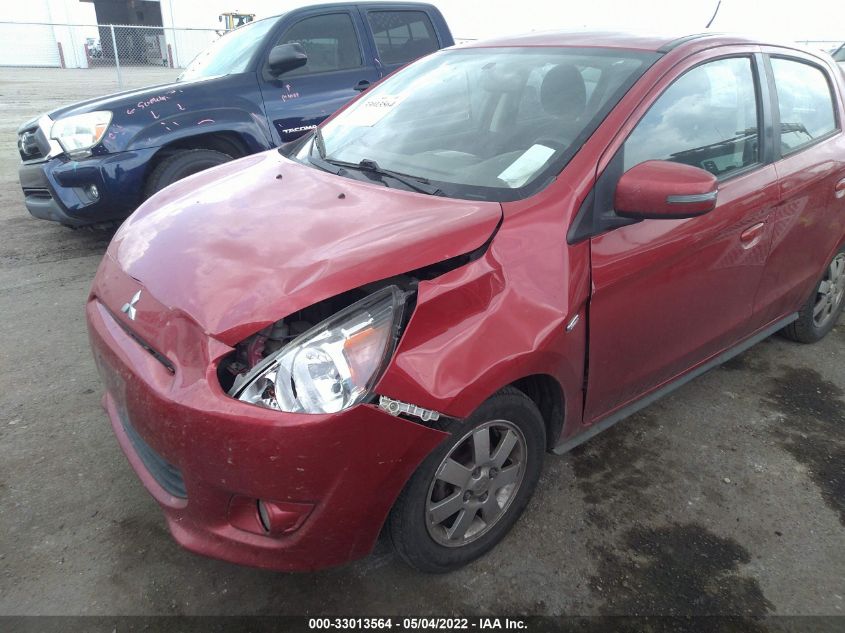 2015 MITSUBISHI MIRAGE ES ML32A4HJ2FH014215