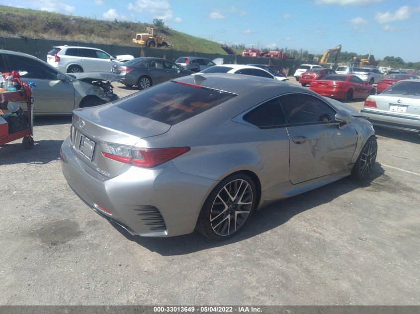 2016 LEXUS RC 200T JTHHA5BC0G5004307