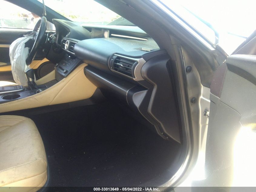 2016 LEXUS RC 200T JTHHA5BC0G5004307