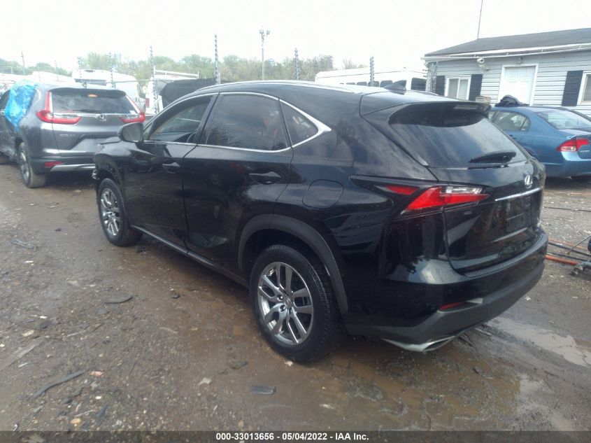 2016 LEXUS NX 200T JTJBARBZ8G2053269