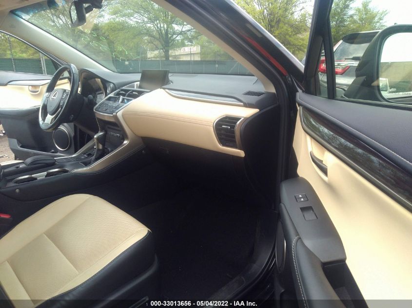 2016 LEXUS NX 200T JTJBARBZ8G2053269