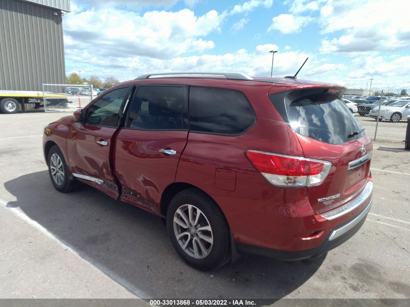 2016 NISSAN PATHFINDER SL 5N1AR2MN5GC652046