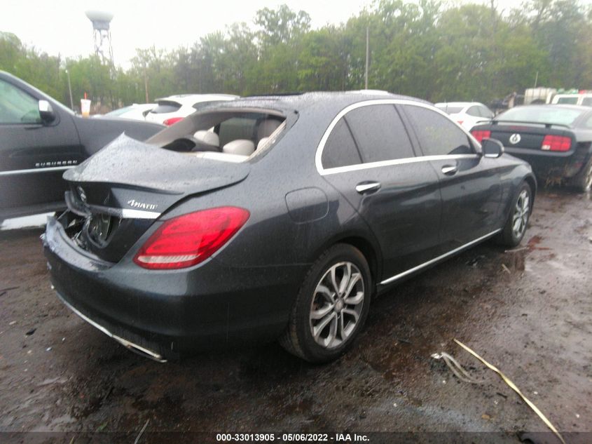 2016 MERCEDES-BENZ C-CLASS C 300 WDDWF4KB6GR128771