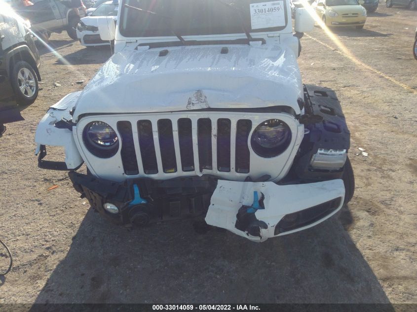2021 JEEP WRANGLER 4XE UNLIMITED SAHARA HIGH 1C4JJXP6XMW716119