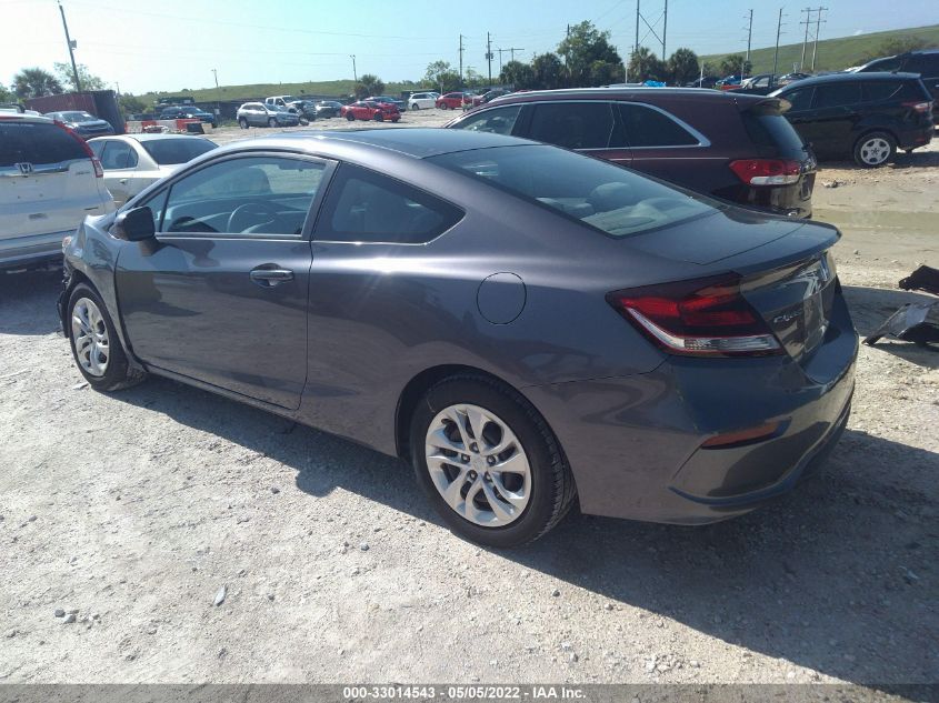 2014 HONDA CIVIC COUPE LX 2HGFG3B50EH526620