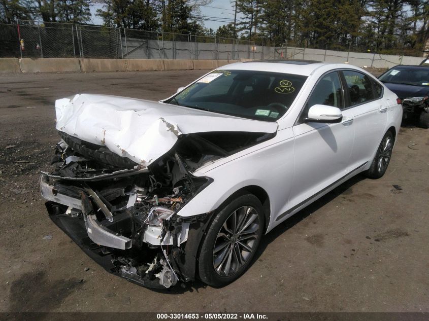 2015 HYUNDAI GENESIS 3.8L KMHGN4JEXFU013739