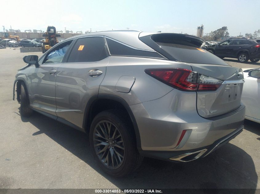2019 LEXUS RX RX 350 2T2BZMCA2KC179382