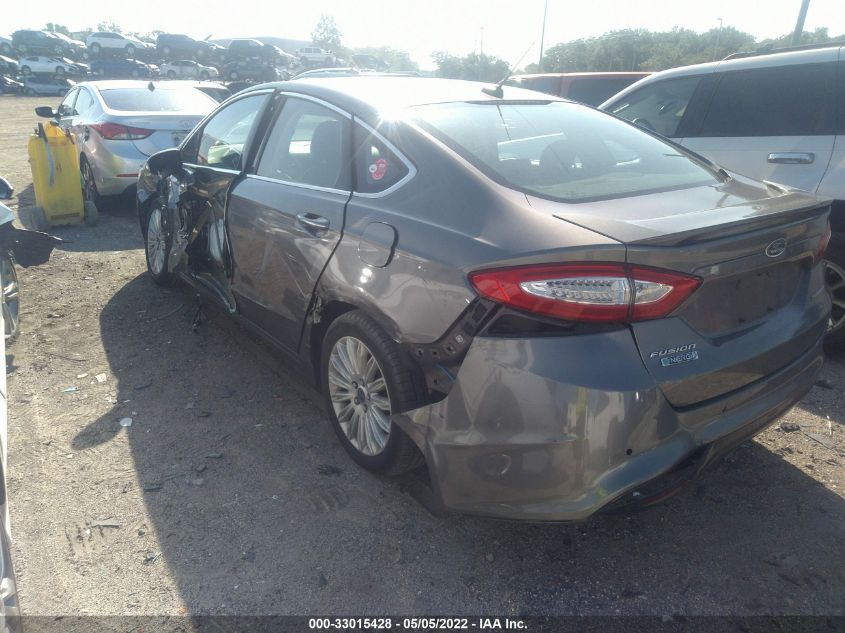 2014 FORD FUSION ENERGI TITANIUM 3FA6P0SU1ER395163