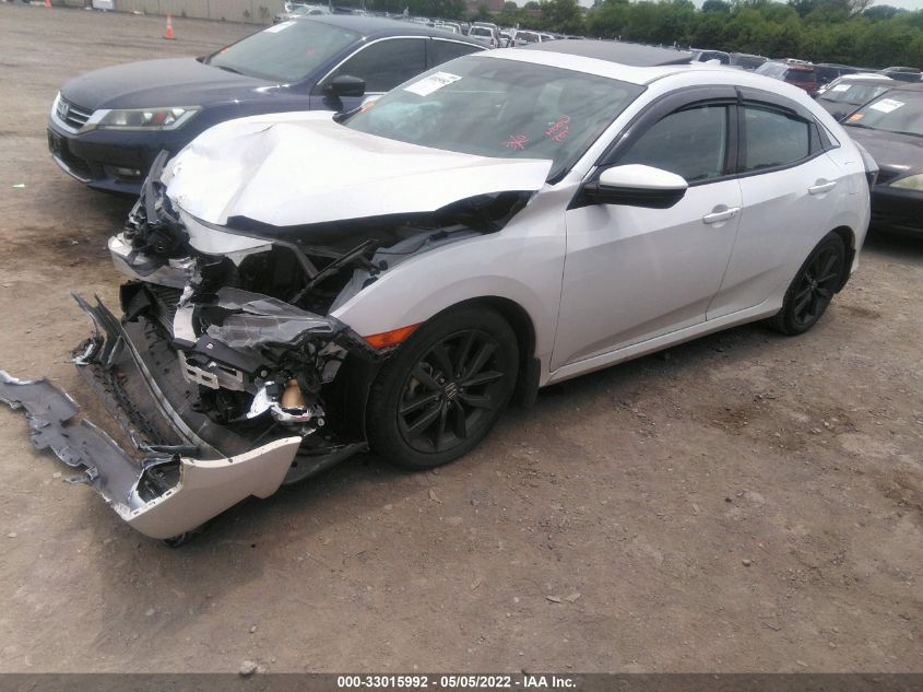 2020 HONDA CIVIC HATCHBACK EX-L SHHFK7H84LU205395