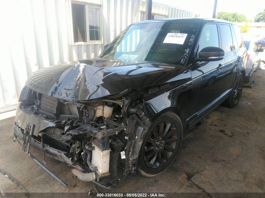 2018 LAND ROVER RANGE ROVER HSE SALGS2RK9JA514989