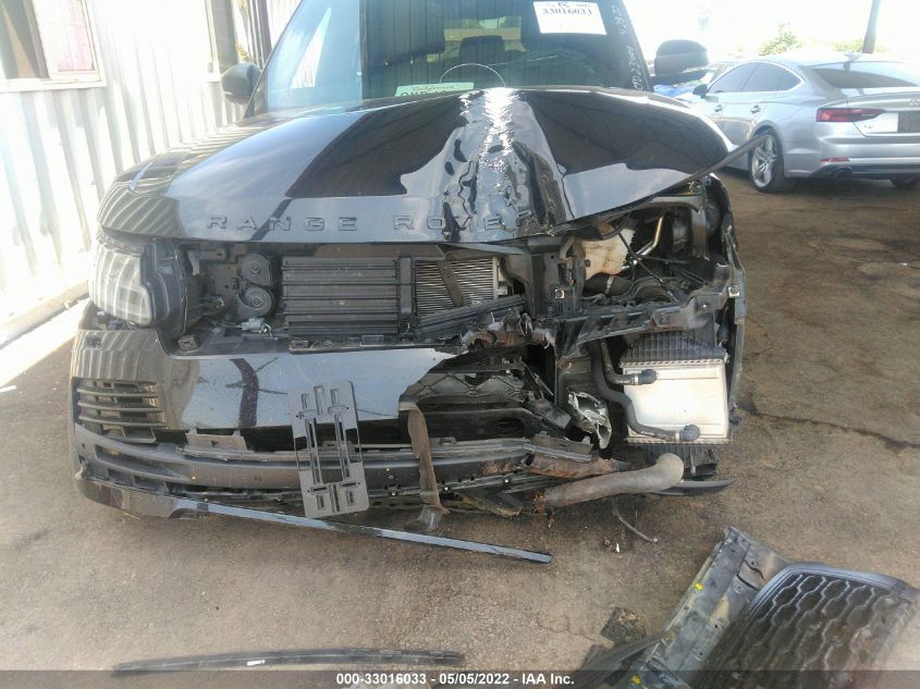 2018 LAND ROVER RANGE ROVER HSE SALGS2RK9JA514989
