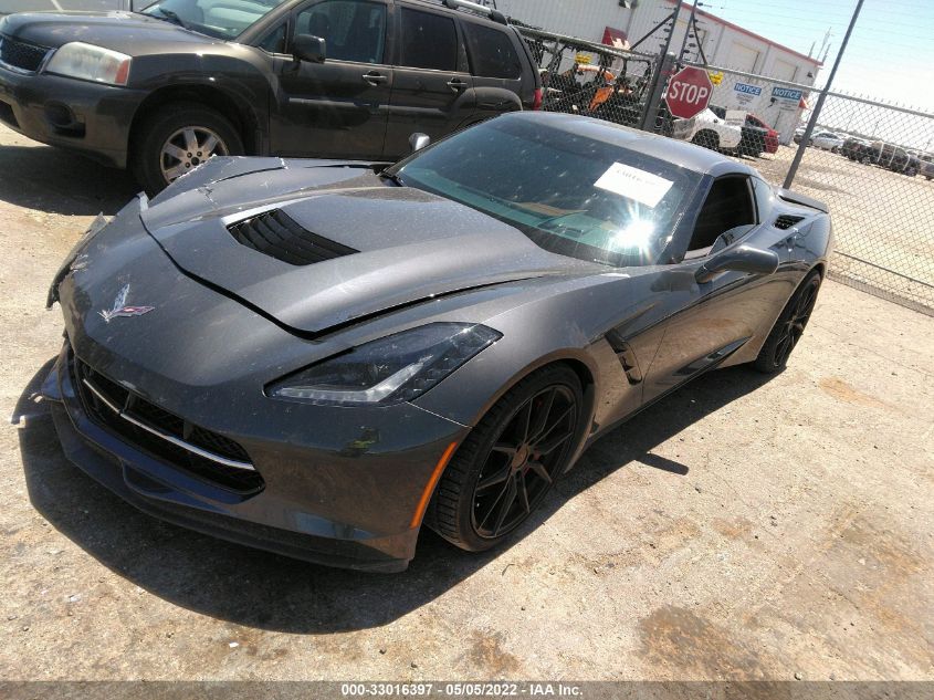 2014 CHEVROLET CORVETTE STINGRAY Z51 3LT 1G1YL2D75E5127617