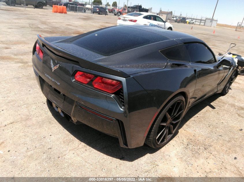 2014 CHEVROLET CORVETTE STINGRAY Z51 3LT 1G1YL2D75E5127617