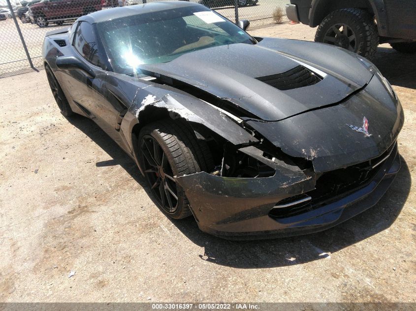 2014 CHEVROLET CORVETTE STINGRAY Z51 3LT 1G1YL2D75E5127617