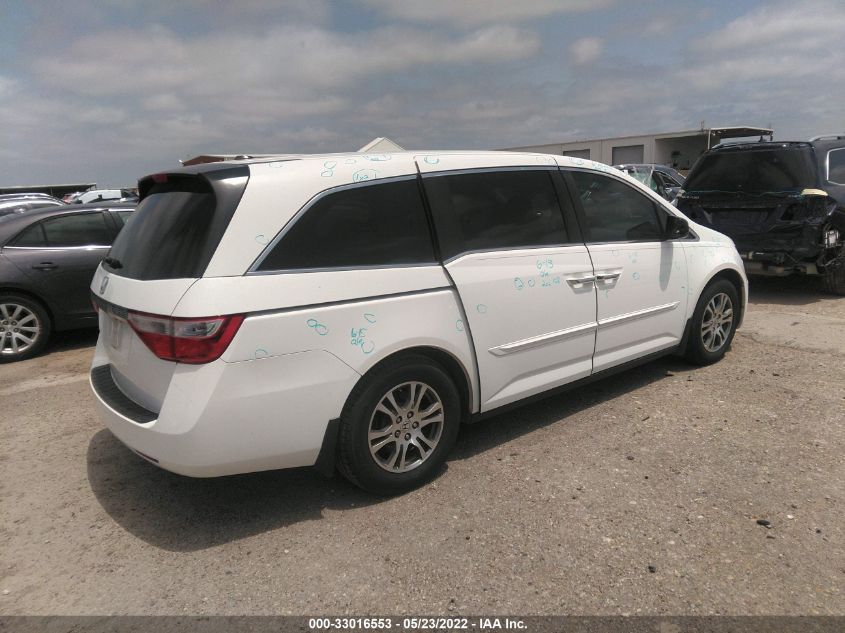 2013 HONDA ODYSSEY EXL 5FNRL5H64DB005083