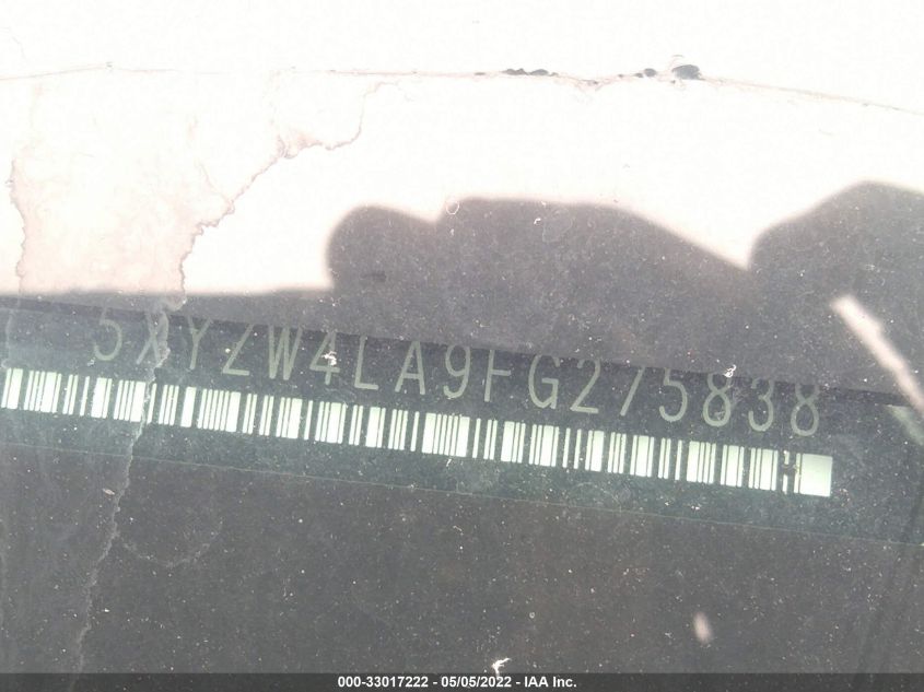 2015 HYUNDAI SANTA FE SPORT 5XYZW4LA9FG275838