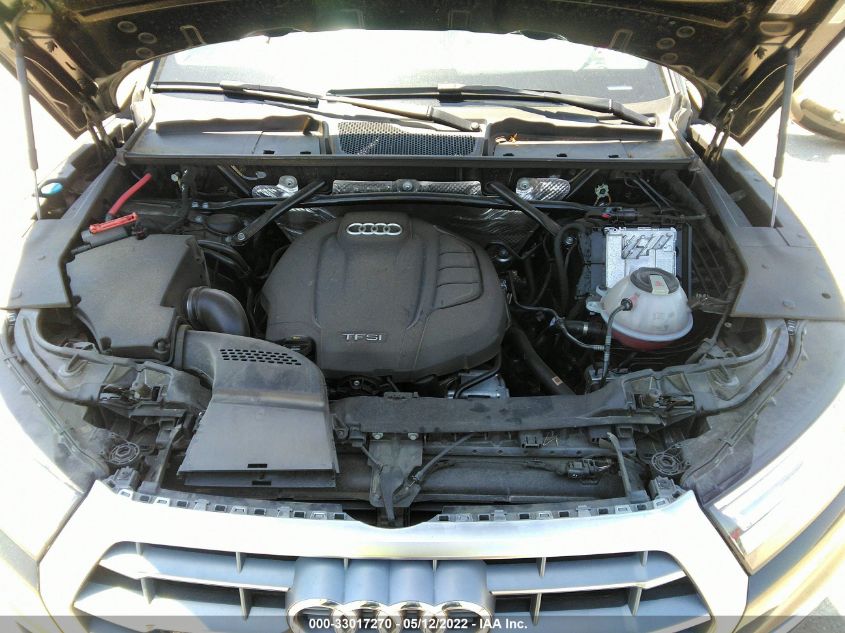 2018 AUDI Q5 PREMIUM WA1ANAFY5J2102791