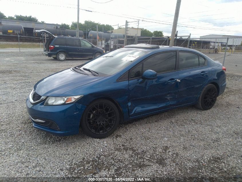 2013 HONDA CIVIC SDN EX 19XFB2F86DE023292
