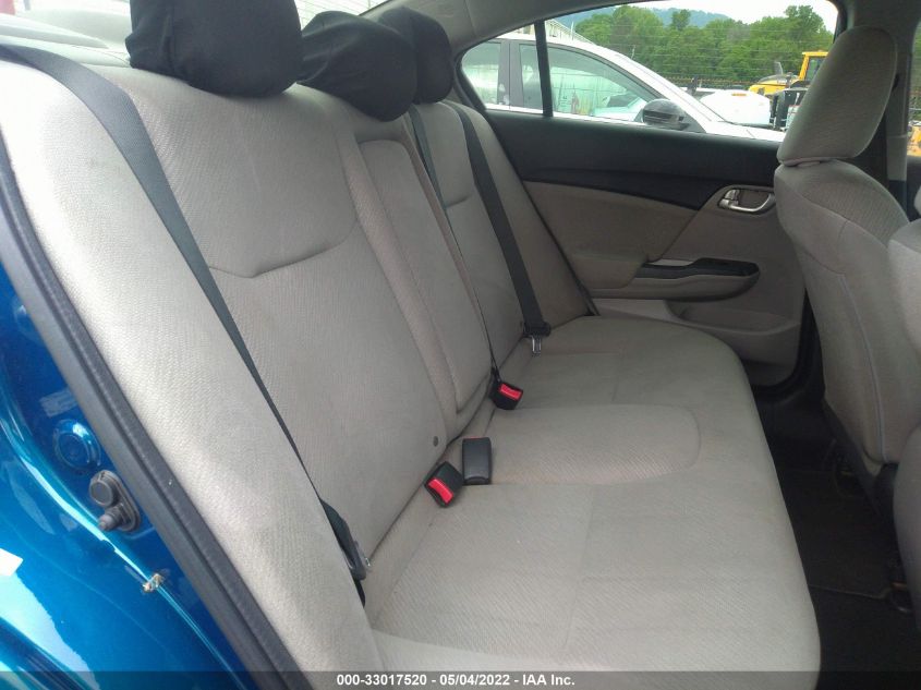 2013 HONDA CIVIC SDN EX 19XFB2F86DE023292