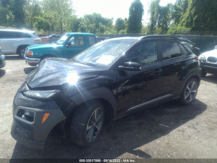 2019 HYUNDAI KONA ULTIMATE KM8K53A54KU225809