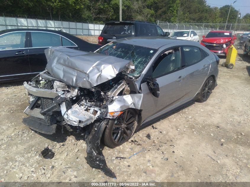 2020 HONDA CIVIC HATCHBACK SPORT SHHFK7H45LU220887