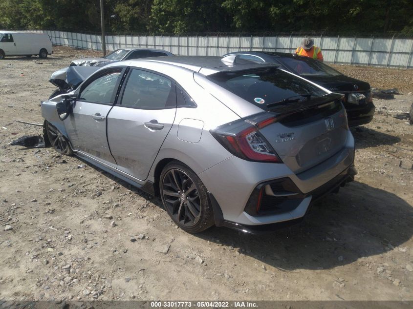 2020 HONDA CIVIC HATCHBACK SPORT SHHFK7H45LU220887