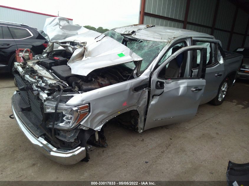 2021 GMC SIERRA 1500 SLT 3GTU9DED2MG440989
