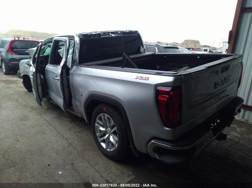 2021 GMC SIERRA 1500 SLT 3GTU9DED2MG440989