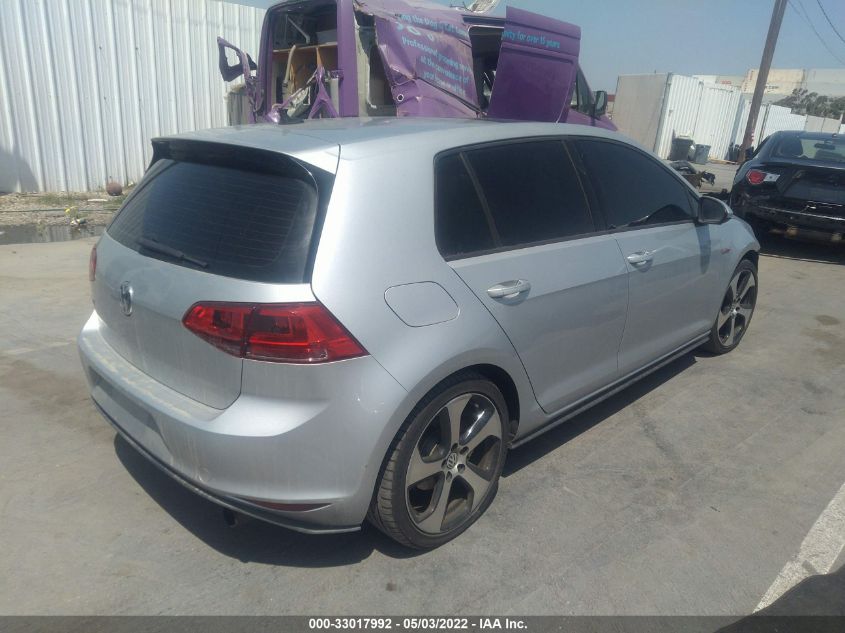 2015 VOLKSWAGEN GOLF GTI AUTOBAHN 3VW4T7AU7FM043224