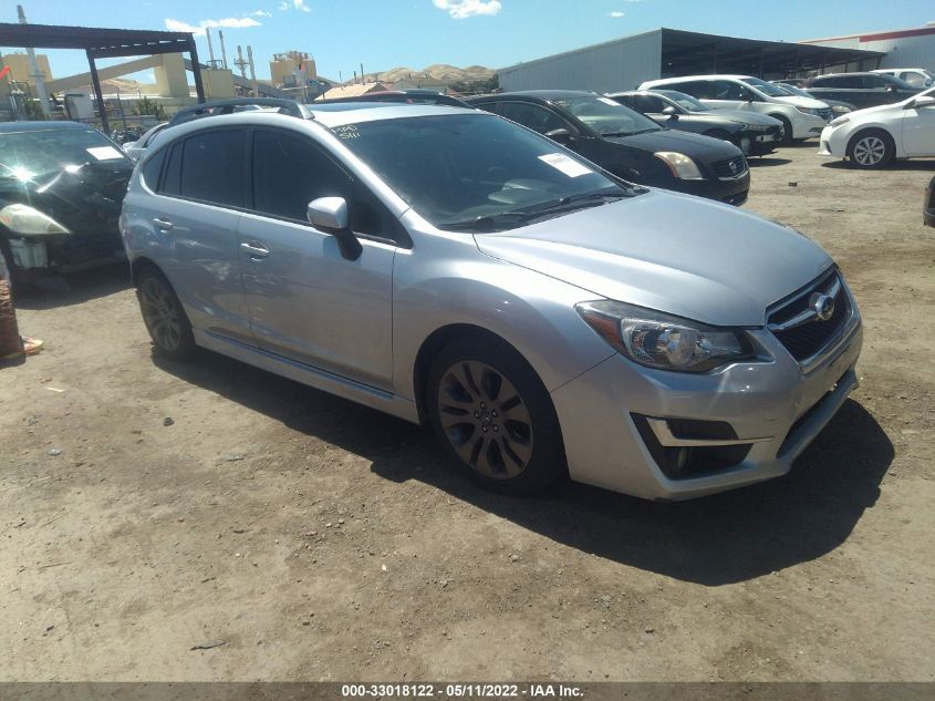 2016 SUBARU IMPREZA WAGON 2.0I SPORT LIMITED - JF1GPAY6XG8241672