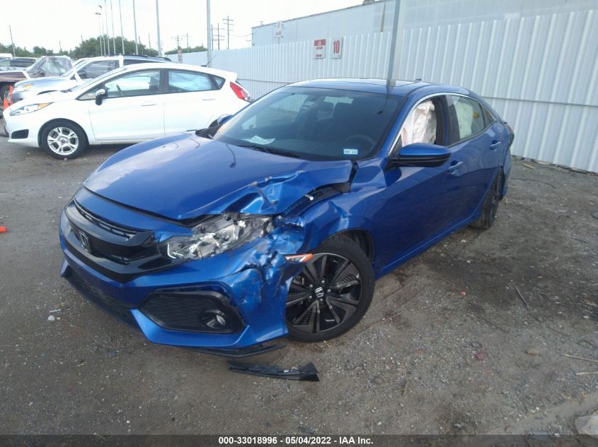 2018 HONDA CIVIC HATCHBACK EX SHHFK7H51JU219774